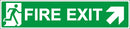 Fire Exit Sign 450x100 Correx