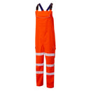 Northam Hi Vis Waterproof Bib & Brace Orange
