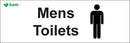 Door signs - Mens Toilets