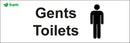 Door signs - Gents Toilets