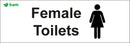 Door signs - Female Toilets