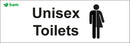 Door signs - Unisex Toilets