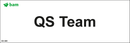 Door signs - QS Team