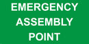 Assembly point Sign 960x480 Correx