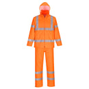 Hi Vis Packaway Suit Orange