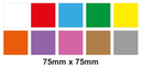 Magnetic squares 75x75mm