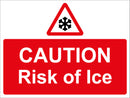 CAUTION Risk of ice 600mm x 450mm in Frames