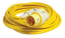 110v 16amp Extension Lead 14m x 2.5mm