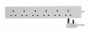 240v 13amp 6 Gang 5m Extension Lead