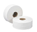 Jumbo Toilet Rolls 76mm core, 300 metre roll (Pack of 6)