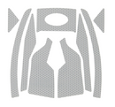 JSP CR2 Reflective Decal Set for Evo 2/3 Silver (pk10)