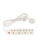 240v 13amp Extension 2m 4 gang