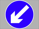 Temporary Sign - Directional Arrow Left - 610