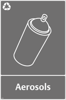 Waste Sign - Aerosols