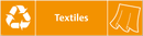 Waste Sign - Textiles