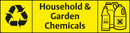 Waste Sign - Household Chemicals
