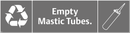 Waste Sign - Empty Mastic Tubes