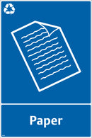 Waste Sign - Paper
