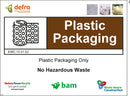 Waste Sign - Plastic Packaging