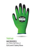 Traffi TG5140 LXT Cut Level C MicroDex Glove Pack 10