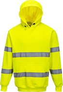 Hi Vis Hooded Sweatshirt