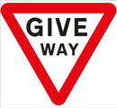 GIVE WAY Sign 600x650 Correx