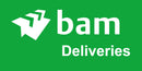 BAM Deliveries Sign 600mm x 300mm Correx