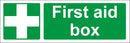 First Aid Sign - First aid box sign (small)