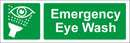 First Aid Sign - Emergency eye wash sign