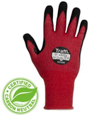 Traffi TG1240 LXT Cut Level A Nitrile Coated Glove Pack 10