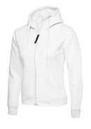 Ladies Classic Full Zip Hooded Sweatshirt 300GSM