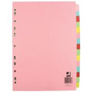Indx Pastel Man Divider A4 15Pt Plain-0402491