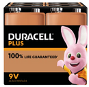 Duracell Plus 9V Battery Pk4-1168142