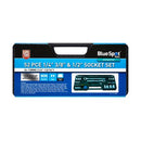 Comprehensive Socket Set 3/8, 1/2, 1/4 Mixed 52 Pce