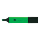 HIGHLIGHTER CHISEL TIP GRN PK12-5887925