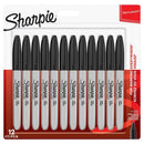 Sharpie Permanent Marker Black Fine Blis-35338J