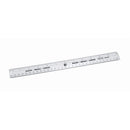 RULER METRIC/IMPERIAL 300MM CLR PK10-1195634