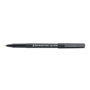 FIBRE TIP PEN MEDIUM BLACK PK12-1195697
