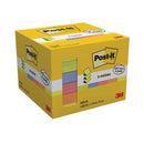 Post-It Z-Notes 76x76 Neon Rbw Pk6-0080580