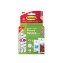 Command Pic Hang Strip M+L Wht Pk24-1000643