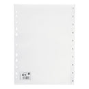 INDEX 1-10 MULTIPUNCHED 120MI A4 WHT-1196086