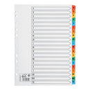 INDEX A-Z 20PART TABS A4 WHITE-1100739