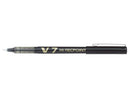 Pilot V7 Rollerball Liq Ink Blk Pk12-0501304