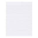 MEMO PAD 60GSM RULED 160PP WHT PK10-1189774