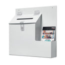 Deflecto Suggestion Box White-7901725