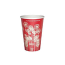 Vending Cup Red Swirl 9Oz Pk1000-1170420