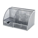 Q-Connect Curved Dtop Organiser Slv-1155990