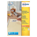 Avery Remv Lsr Lbls Wht 27L/Sht Bx25-4241292