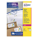 AVERY LASER ADD LAB WHT 14/SH PK1400-0070107