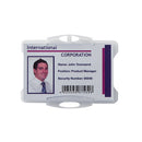 Durable Sec Pass Holder No Clip Pk50-7901692